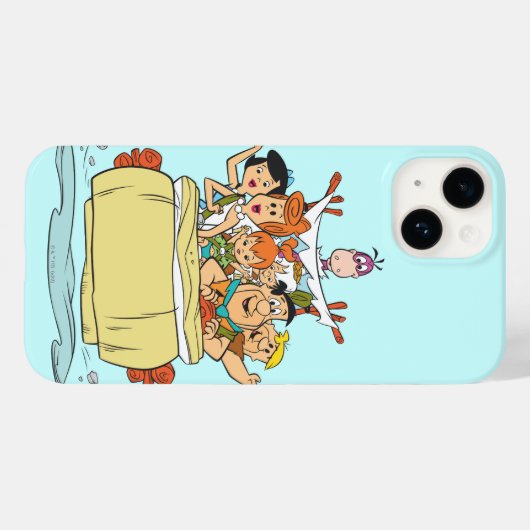 Flintstenen Familie Roadtrip Case-Mate iPhone Case (Achterkant (horizontaal))