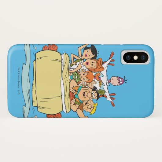 Flintstenen Familie Roadtrip Case-Mate iPhone Case (Achterkant (horizontaal))