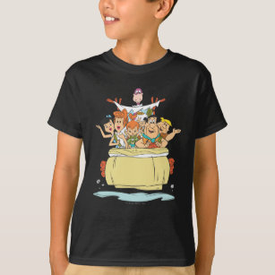 Flintstenen Familie Roadtrip T-shirt
