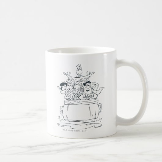 Flintstenen families1 koffiemok (Rechts)