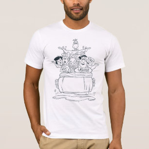 Flintstenen families1 t-shirt