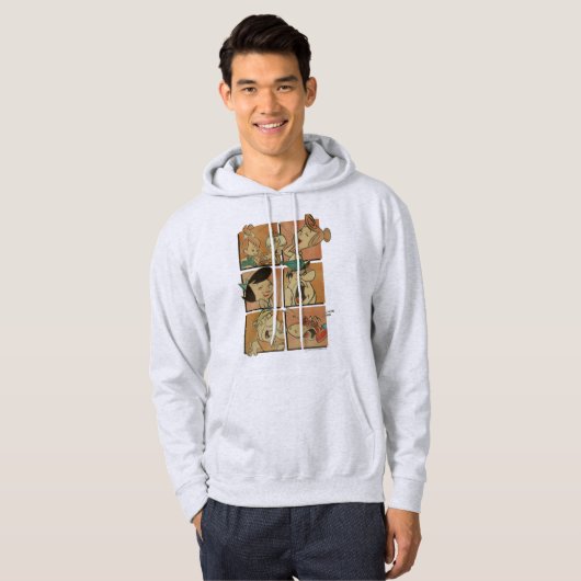 Flintstenen | Flatstenen en roebels Comite Hoodie (Voorkant volledig)