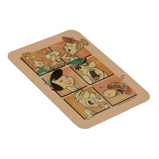 Flintstenen | Flatstenen en roebels Comite Magneet (Rechterzijde)