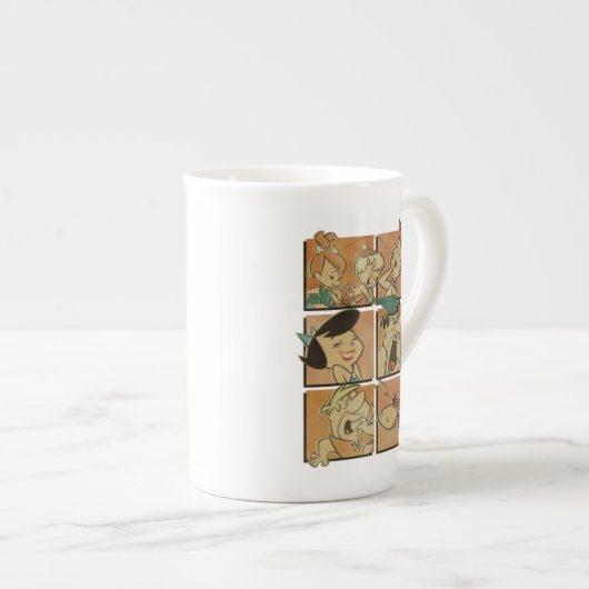 Flintstenen | Flatstenen en roebels Comite Porselein Kop (Voorkant rechts)