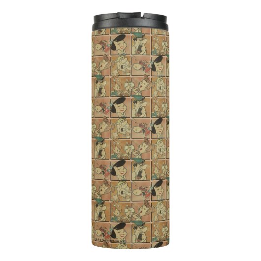 Flintstenen | Flatstenen en roebels Comite Thermosbeker (Achterkant)