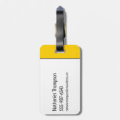 Flintstenen | Fred & Barney - Club Life Bagagelabel (Achterkant verticaal)