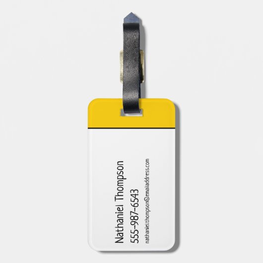 Flintstenen | Fred & Barney - Club Life Bagagelabel (Achterkant verticaal)