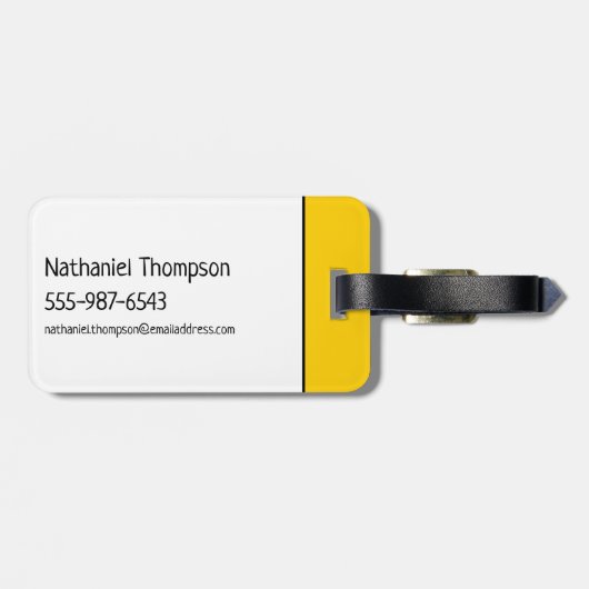 Flintstenen | Fred & Barney - Club Life Bagagelabel (Achterkant horizontaal)