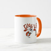 Flintstenen | Fred & Barney - Club Life Mok (Voorkant rechts)