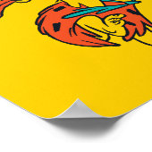 Flintstenen | Fred & Barney - Club Life Poster (Hoek)