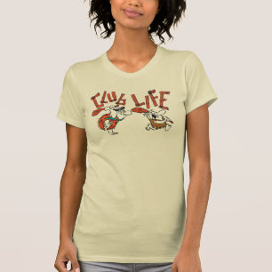 Flintstenen Fred & Barney - Club Life T-shirt