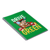 Flintstenen | Fred & Barney - Drive Green Notitieboek (Rechterzijde)