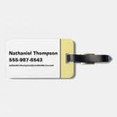 Flintstenen | Fred & Barney - Latere heesters Bagagelabel (Achterkant horizontaal)