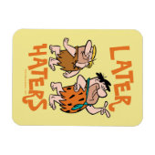 Flintstenen | Fred & Barney - Latere heesters Magneet (Horizontaal)