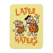 Flintstenen | Fred & Barney - Latere heesters Magneet (Verticaal)