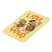 Flintstenen | Fred & Barney - Latere heesters Magneet (Linkerzijde)