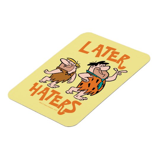 Flintstenen | Fred & Barney - Latere heesters Magneet (Linkerzijde)