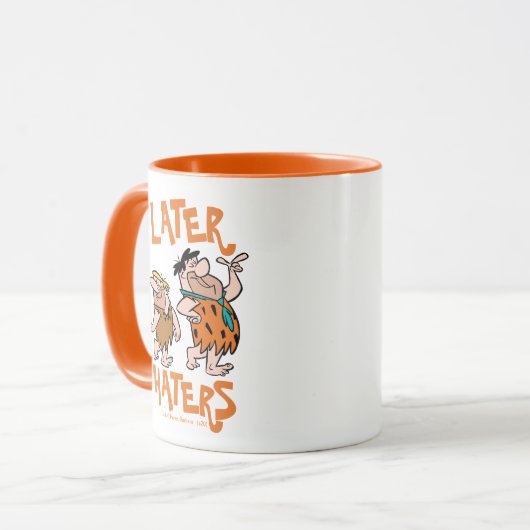 Flintstenen | Fred & Barney - Latere heesters Mok (Voorkant links)