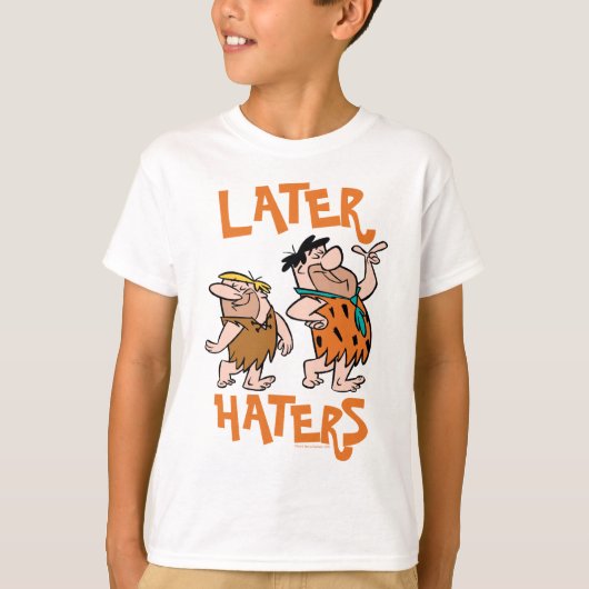 Flintstenen | Fred & Barney - Latere heesters T-shirt (Voorkant)