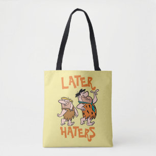 Flintstenen Fred & Barney - Latere heesters Tote Bag
