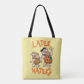Flintstenen | Fred & Barney - Latere heesters Tote Bag (Achterkant)