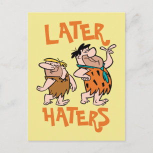 Flintstenen Fred & Barney - Latere heesters Uitnodiging Briefkaart