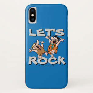Flintstenen   Fred & Barney - Let's Rock Case-Mate iPhone Case