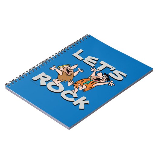 Flintstenen | Fred & Barney - Let's Rock Notitieboek (Linkerzijde)