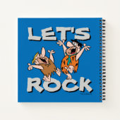 Flintstenen | Fred & Barney - Let's Rock Notitieboek (Achterkant)