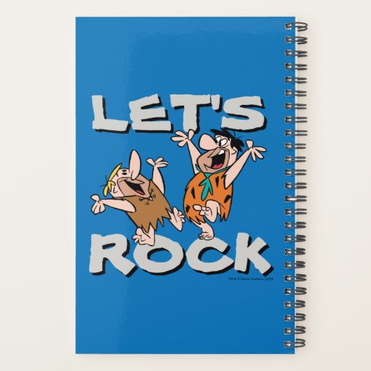 Flintstenen | Fred & Barney - Let's Rock Planner (Achterkant)