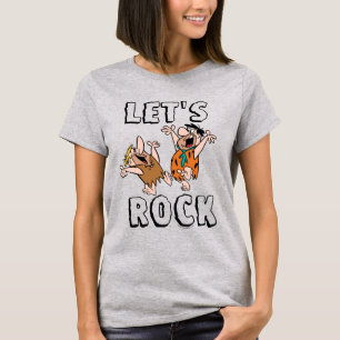 Flintstenen Fred & Barney - Let's Rock T-shirt