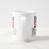 Flintstenen | Fred & Barney - Stacks op stapels Grote Koffiekop (Achterkant)