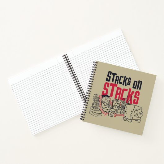 Flintstenen | Fred & Barney - Stacks op stapels Notitieboek (Binnen)