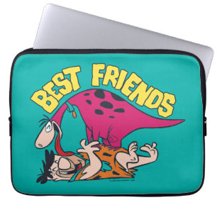 Flintstenen   Fred & Dino - Beste vrienden Laptop Sleeve