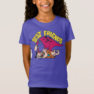 Flintstenen   Fred & Dino - Beste vrienden T-shirt