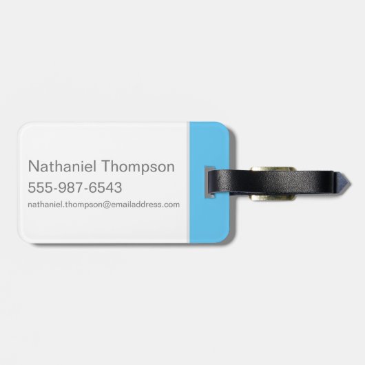 Flintstenen | Fred- en Barney-waterbuffels Bagagelabel (Achterkant horizontaal)