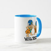 Flintstenen | Fred- en Barney-waterbuffels Mok (Voorkant rechts)