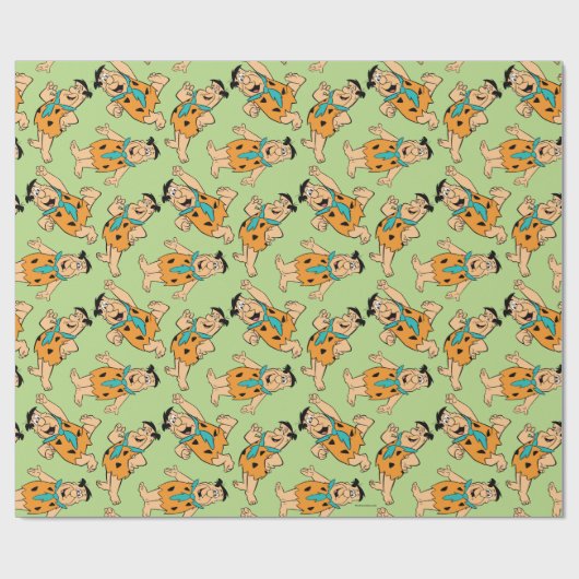 Flintstenen | Fred Flintstone Cadeaupapier (Vlak)