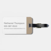 Flintstenen | Fred Flintstone Dancing Bagagelabel (Achterkant horizontaal)