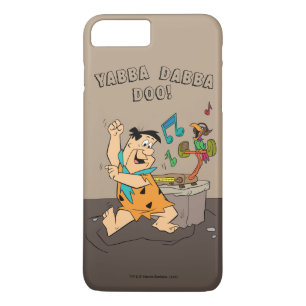 Flintstenen   Fred Flintstone Dancing iPhone 8/7 Plus Hoesje