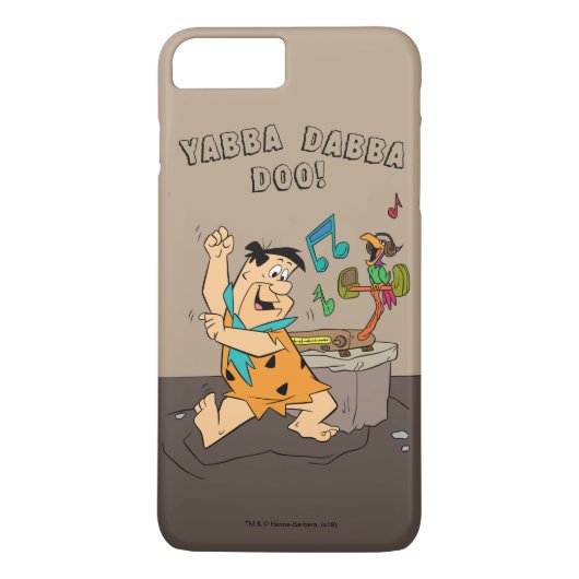Flintstenen | Fred Flintstone Dancing Case-Mate iPhone Case (Achterkant)