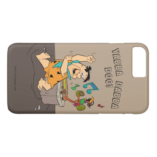 Flintstenen | Fred Flintstone Dancing Case-Mate iPhone Case (Achterkant (Horizontaal))