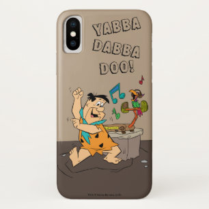 Flintstenen   Fred Flintstone Dancing Case-Mate iPhone Case