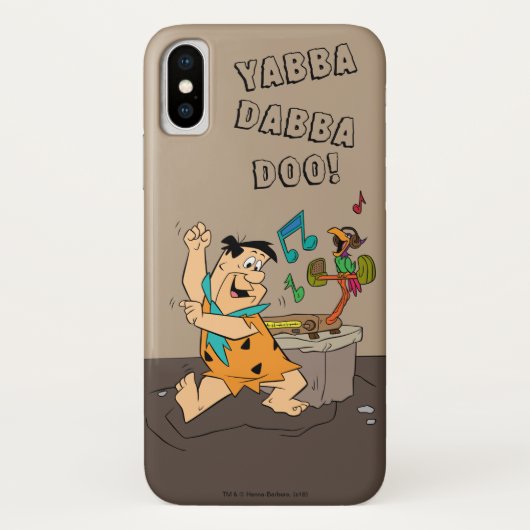 Flintstenen | Fred Flintstone Dancing Case-Mate iPhone Case (Achterkant)