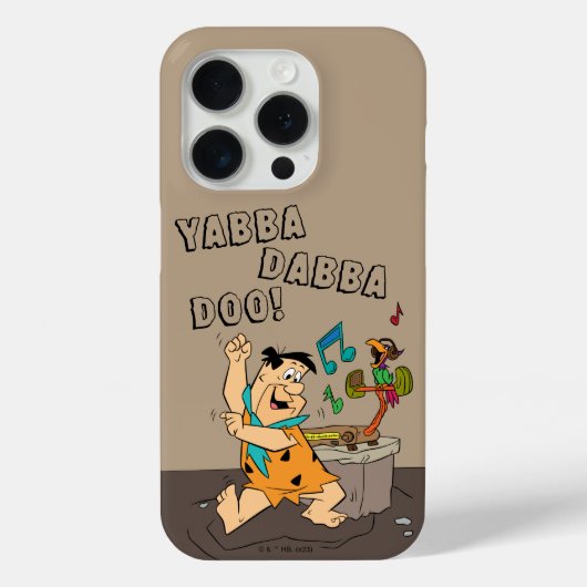 Flintstenen | Fred Flintstone Dancing Case-Mate iPhone Case (Achterkant)