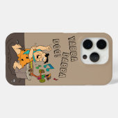 Flintstenen | Fred Flintstone Dancing Case-Mate iPhone Case (Achterkant (horizontaal))