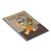 Flintstenen | Fred Flintstone Dancing Notitieboek (Rechterzijde)