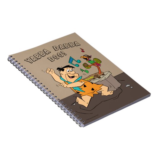 Flintstenen | Fred Flintstone Dancing Notitieboek (Rechterzijde)