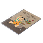 Flintstenen | Fred Flintstone Dancing Notitieboek (Linkerzijde)