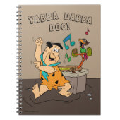 Flintstenen | Fred Flintstone Dancing Notitieboek (Voorkant)
